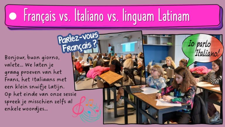 français vs. Italiano vs. linguam Latinam